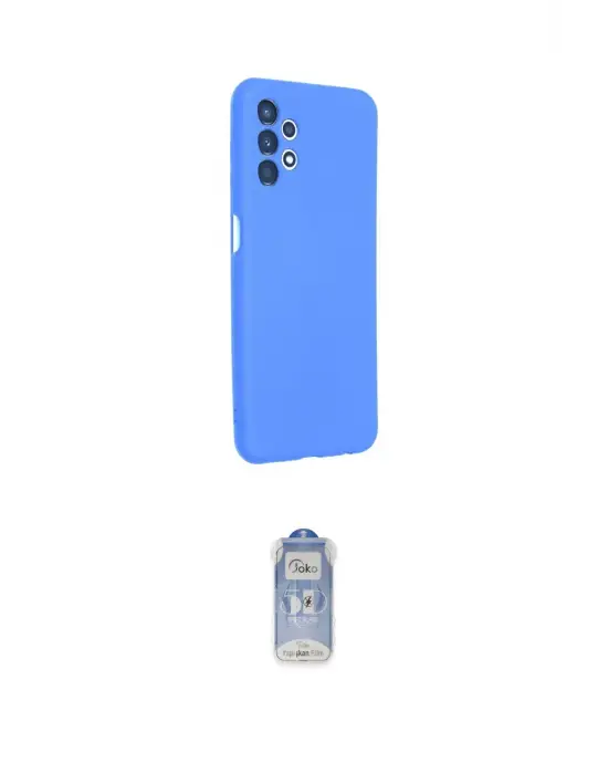 ieg™ Galaxy A13 4G Kılıf Kozmos Yansıma Özel Seri - Siyah Joko Magic 5D Cam