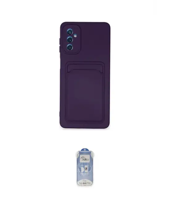 ieg™ Galaxy A14 4G Kılıf Vadi Çizgi Prime - Siyah Joko Magic 5D Cam