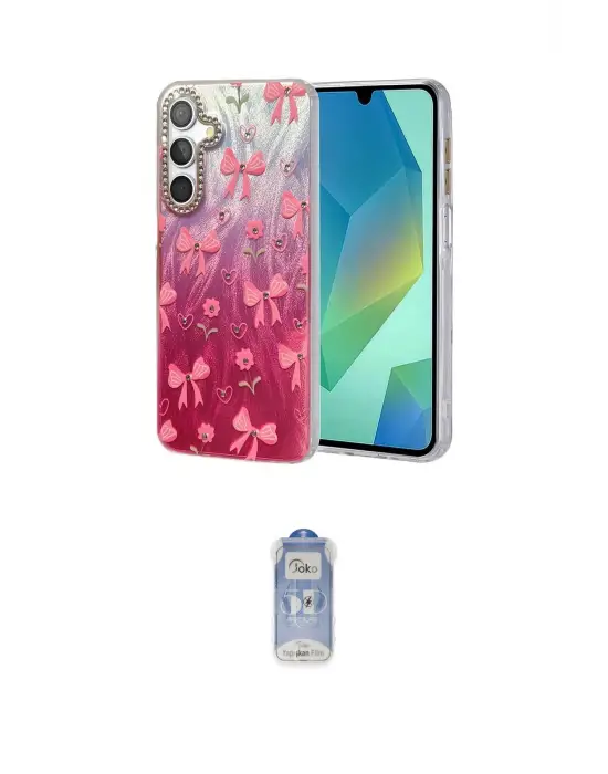 ieg™ Galaxy A14 4G Kılıf Zirve Modern Prime - Siyah Joko Magic 5D Cam
