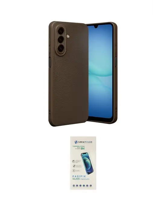 ieg™ Galaxy A37 5G Kılıf Nova Işık - Şeffaf Pasifik Cam Ekran Koruyucu