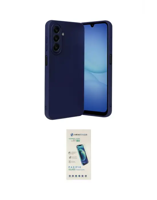ieg™ Galaxy A37 5G Kılıf Nova Işık - Şeffaf Pasifik Cam Ekran Koruyucu