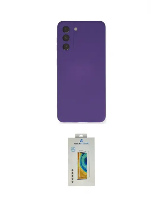 ieg™ Galaxy S21 Kılıf Ahenk Serisi - Şeffaf Polymer Nano Ekran Koruyucu