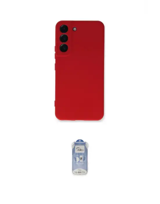 ieg™ Galaxy S23 Kılıf Ahenk Serisi - Siyah Joko Magic 5D Cam