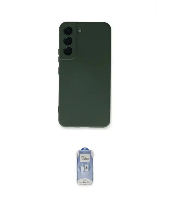 ieg™ Galaxy S23 Kılıf Ahenk Serisi - Siyah Joko Magic 5D Cam