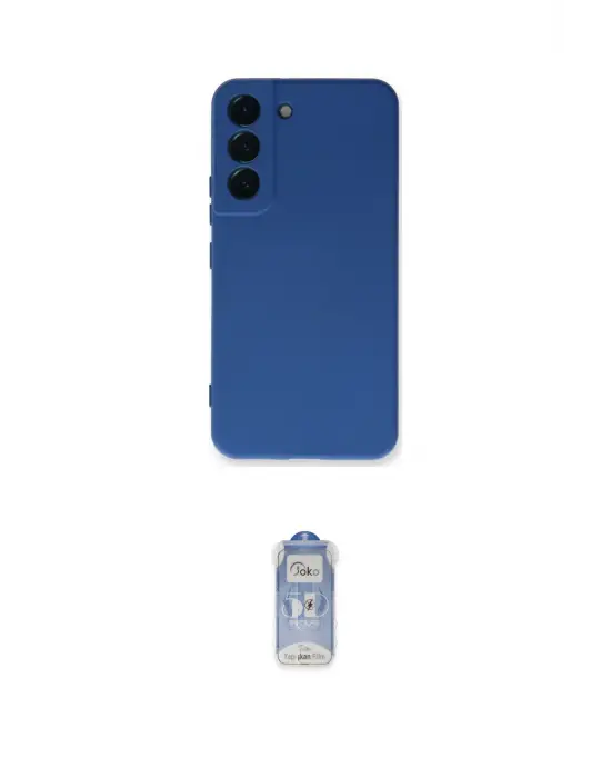 ieg™ Galaxy S23 Kılıf Ahenk Serisi - Siyah Joko Magic 5D Cam