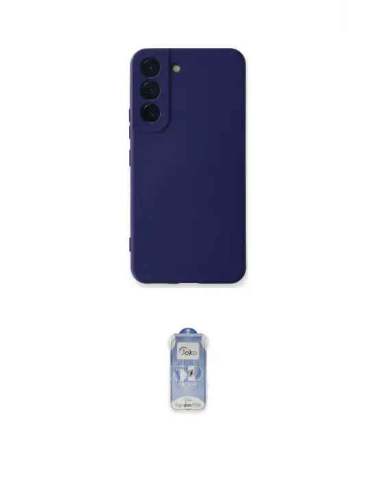 ieg™ Galaxy S23 Kılıf Ahenk Serisi - Siyah Joko Magic 5D Cam