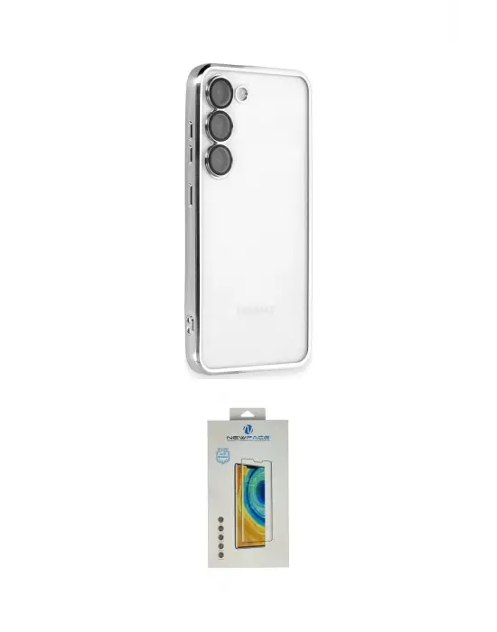 ieg™ Galaxy S23 Kılıf Vadi Minimal - Şeffaf Polymer Nano Ekran Koruyucu