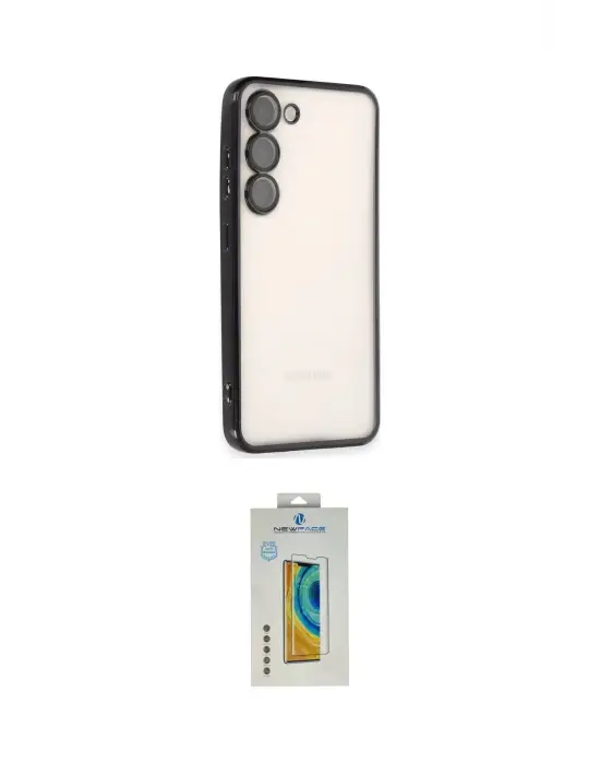 ieg™ Galaxy S23 Kılıf Vadi Minimal - Şeffaf Polymer Nano Ekran Koruyucu