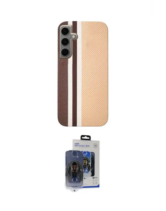 ieg™ Galaxy S24 Kılıf Eksen Prime - Siyah Vanessa Magic Cam