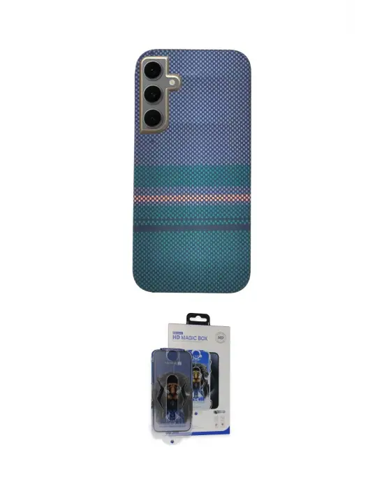ieg™ Galaxy S24 Kılıf Eksen Prime - Siyah Vanessa Magic Cam