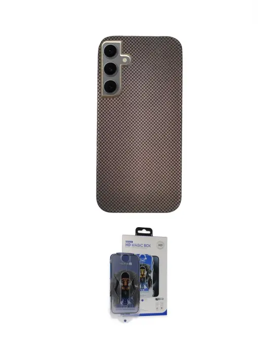ieg™ Galaxy S24 Kılıf Eksen Prime - Siyah Vanessa Magic Cam