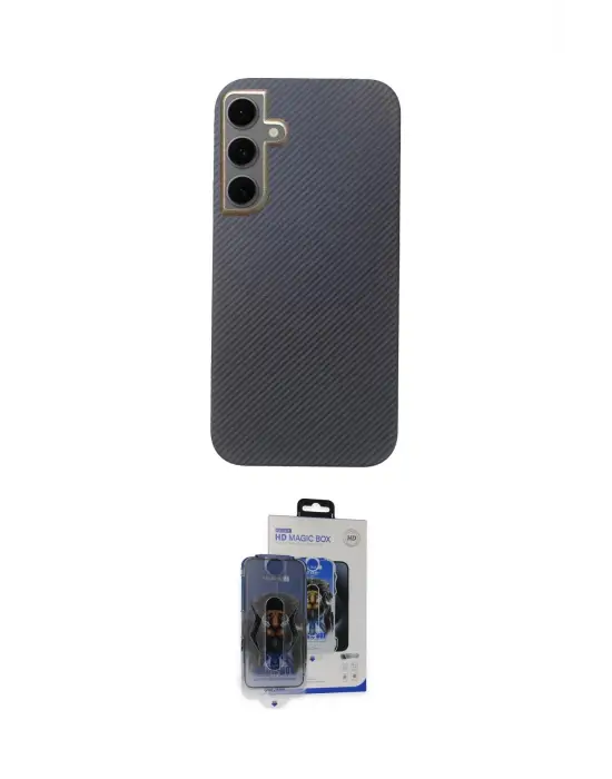 ieg™ Galaxy S24 Kılıf Eksen Prime - Siyah Vanessa Magic Cam