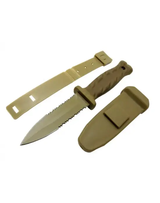 ieg™ Gerber Knives S30V Haki Av Bıçağı 22cm - Testere Detaylı, Kılıflı