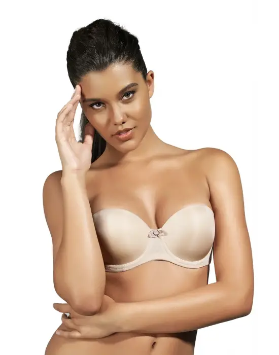 ieg™ Golshan Gabrıella Balconette Foam Cup Bra, Konforlu ve Şık Sütyen, Strapless
