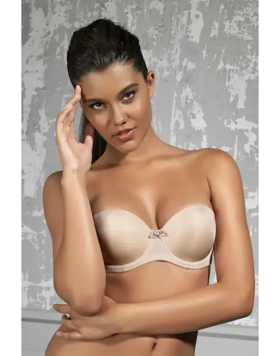 ieg™ Golshan Gabrıella Balconette Foam Cup Bra, Konforlu ve Şık Sütyen, Strapless