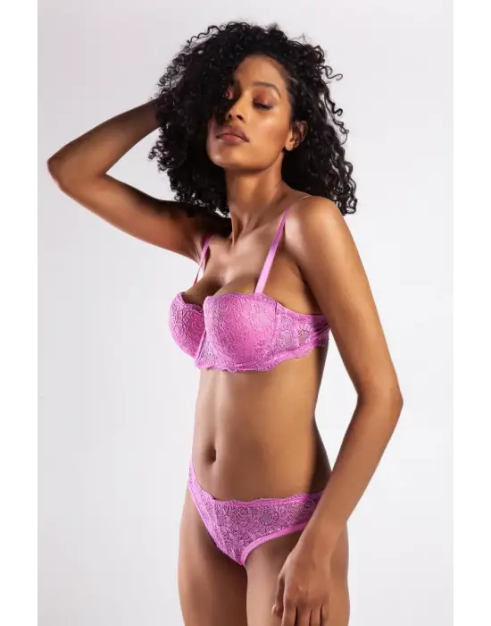 ieg™ Golshan G.Colors Push Up Strapless Bra, Pembe Konforlu ve Şık Sütyen