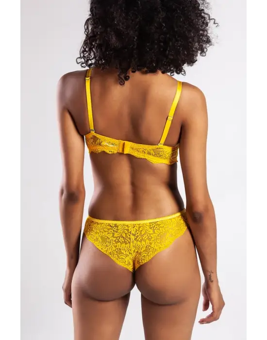 ieg™ Golshan G.Colors Push Up Strapless Bra, Sarı Konforlu ve Şık Sütyen