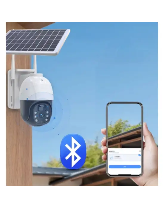 Güneş Enerjili Dış Mekan Güvenlik Kamerası