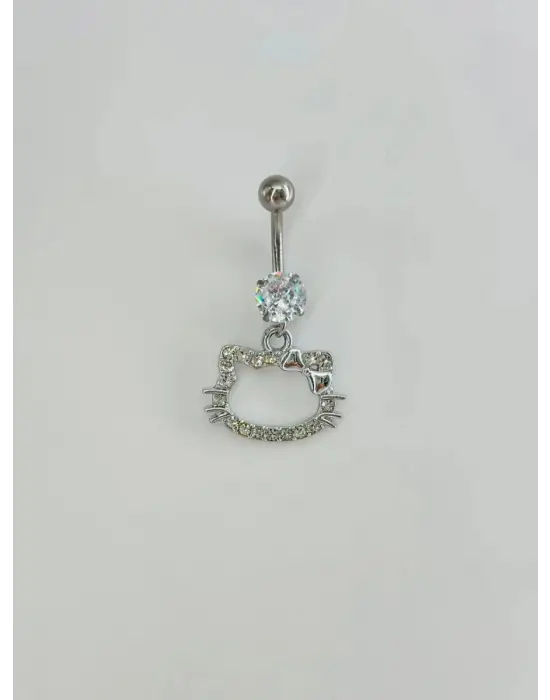 IEG - Hello Kıtty Detaylı Göbek Piercing