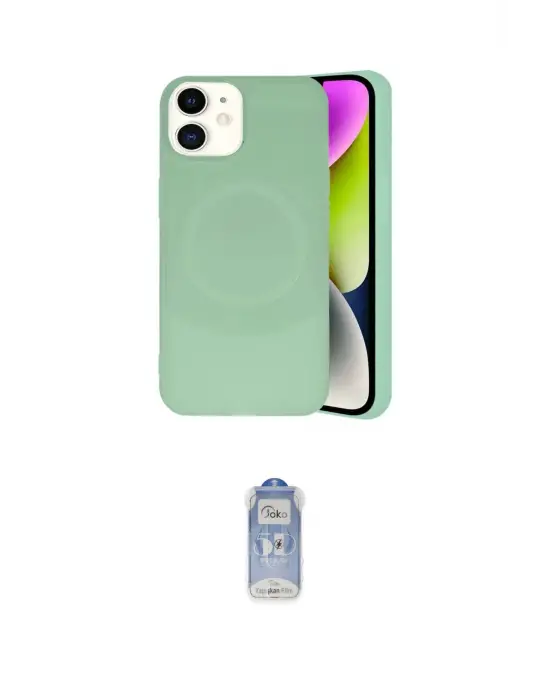 ieg™ iPhone 11 Kılıf Ufuk Serisi - Siyah Joko Magic 5D Cam