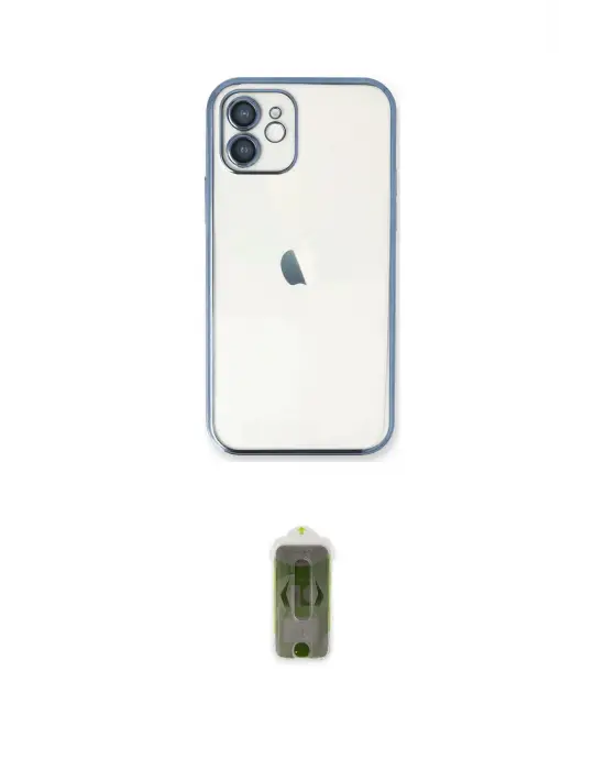 ieg™ iPhone 11 Kılıf Vadi Minimal - Siyah Joko Magic 5D Hayalet Cam
