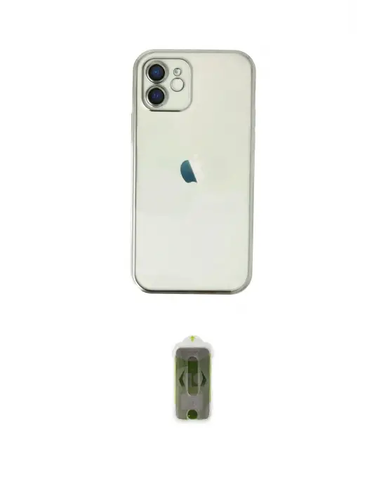 ieg™ iPhone 11 Kılıf Vadi Minimal - Siyah Joko Magic 5D Hayalet Cam