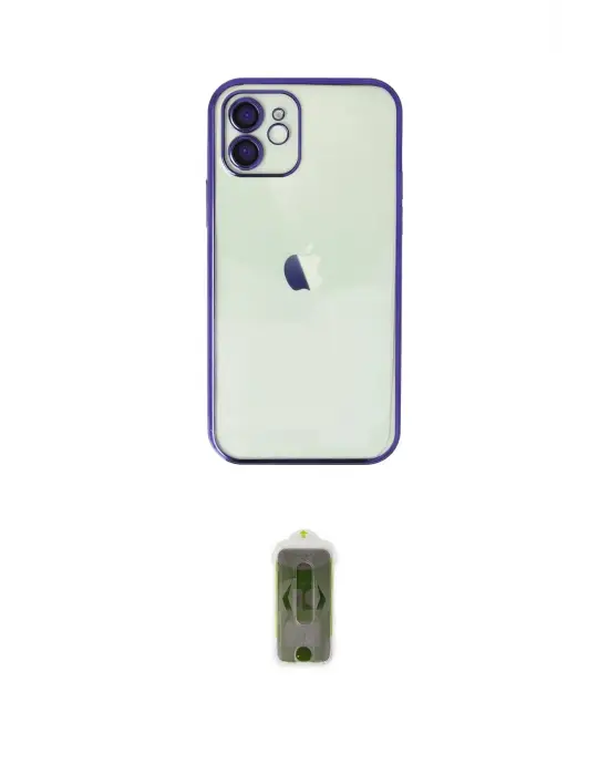 ieg™ iPhone 11 Kılıf Vadi Minimal - Siyah Joko Magic 5D Hayalet Cam