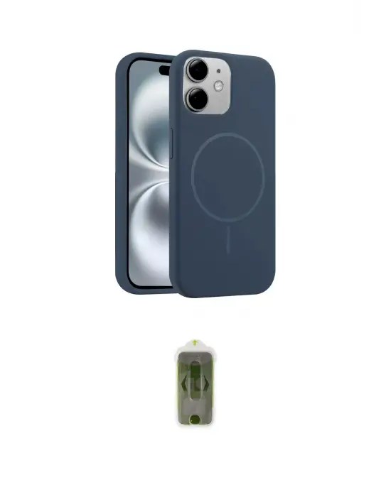 ieg™ iPhone 11 Kılıf Yankı Form Serisi - Siyah Joko Magic 5D Hayalet Cam