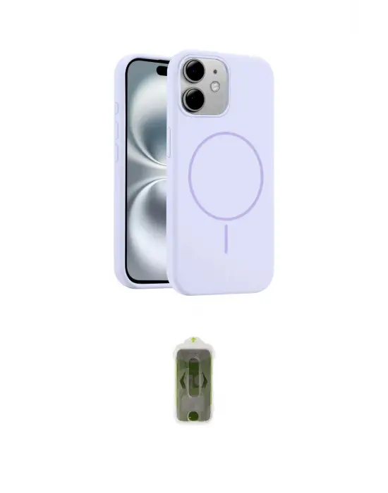 ieg™ iPhone 11 Kılıf Yankı Form Serisi - Siyah Joko Magic 5D Hayalet Cam