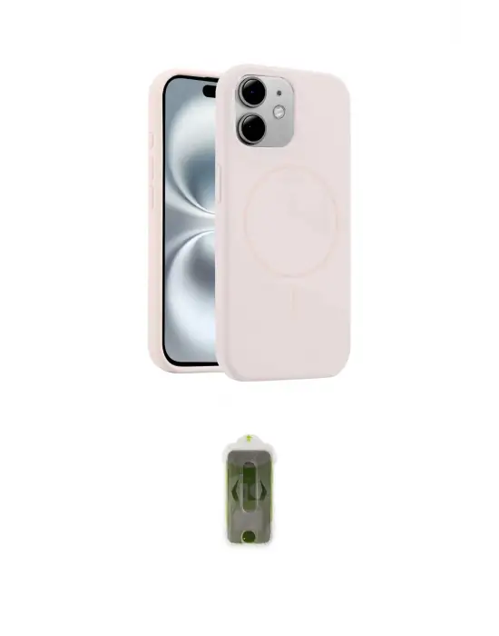 ieg™ iPhone 11 Kılıf Yankı Form Serisi - Siyah Joko Magic 5D Hayalet Cam