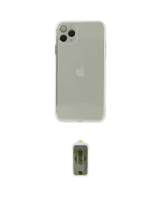ieg™ iPhone 11 Pro Kılıf Ahenk Doku - Siyah Joko Magic 5D Hayalet Cam