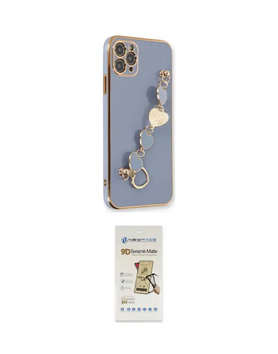 ieg™ iPhone 11 Pro Kılıf Nova Işık Prime - Siyah Mat Seramik Nano Ekran Koruyucu