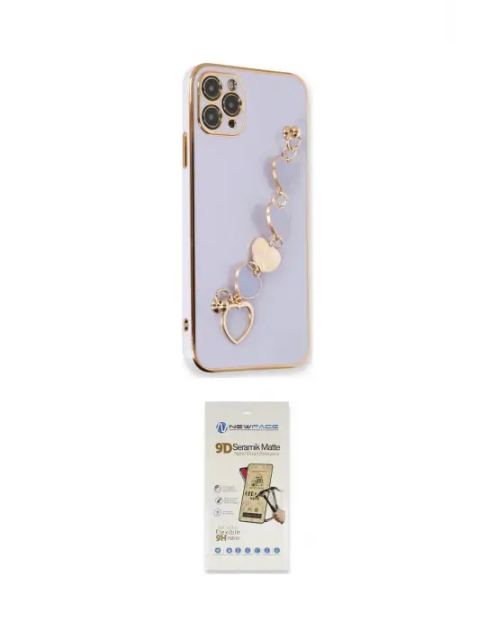 ieg™ iPhone 11 Pro Kılıf Nova Işık Prime - Siyah Mat Seramik Nano Ekran Koruyucu