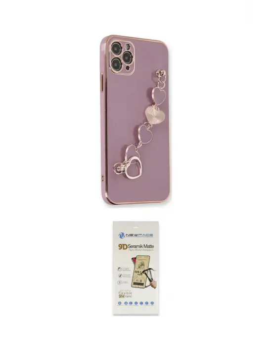 ieg™ iPhone 11 Pro Kılıf Nova Işık Prime - Siyah Mat Seramik Nano Ekran Koruyucu