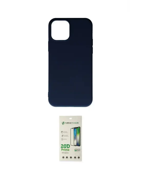 ieg™ iPhone 11 Pro Max Kılıf Ahenk Serisi - Siyah 20D Premium Cam Ekran Koruyucu
