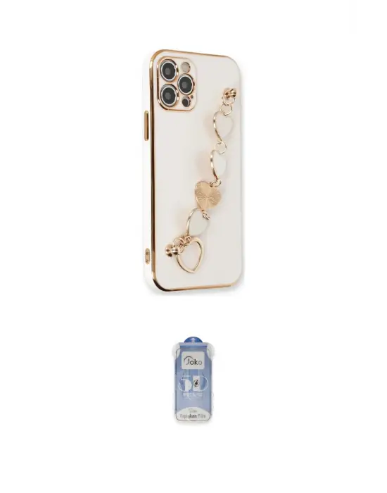ieg™ iPhone 12 Pro Max Kılıf Nova Işık Prime - Siyah Joko Magic 5D Cam