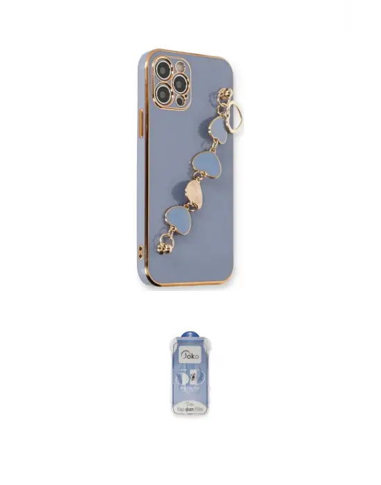 ieg™ iPhone 12 Pro Max Kılıf Nova Işık Prime - Siyah Joko Magic 5D Cam
