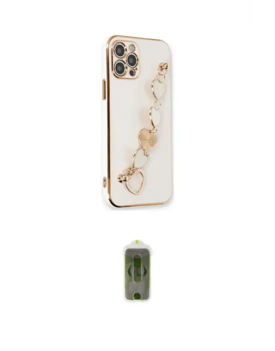 ieg™ iPhone 12 Pro Max Kılıf Nova Işık Prime - Siyah Joko Magic 5D Hayalet Cam