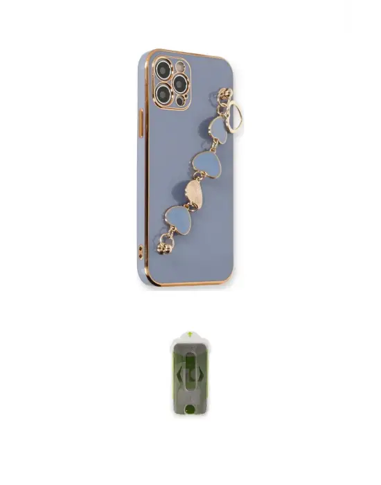 ieg™ iPhone 12 Pro Max Kılıf Nova Işık Prime - Siyah Joko Magic 5D Hayalet Cam