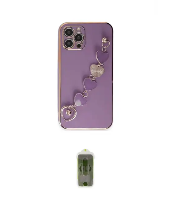 ieg™ iPhone 12 Pro Max Kılıf Nova Işık Prime - Siyah Joko Magic 5D Hayalet Cam