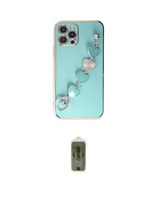 ieg™ iPhone 12 Pro Max Kılıf Nova Işık Prime - Siyah Joko Magic 5D Hayalet Cam