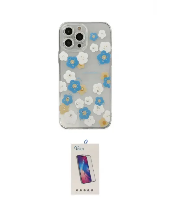 ieg™ iPhone 13 Pro Max Kılıf Eksen Asil Prime - Siyah Joko 5D Cam