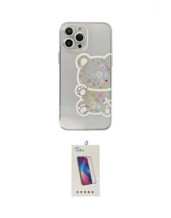 ieg™ iPhone 13 Pro Max Kılıf Eksen Asil Prime - Siyah Joko 5D Cam