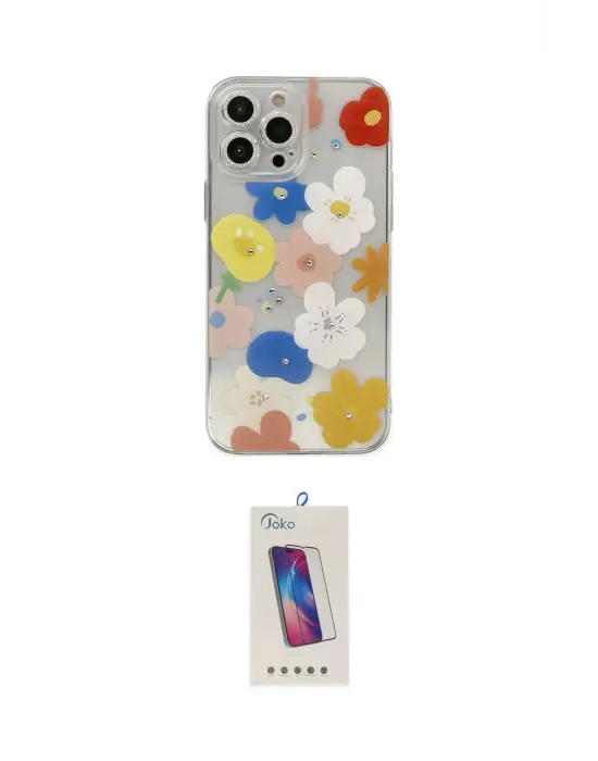 ieg™ iPhone 13 Pro Max Kılıf Eksen Asil Prime - Siyah Joko 5D Cam
