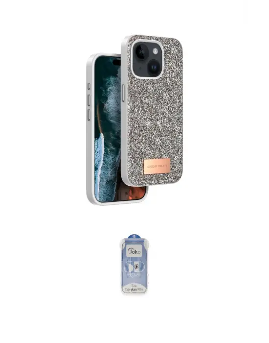 ieg™ iPhone 14 Kılıf Vadi Klasik Serisi - Siyah Joko Magic 5D Cam