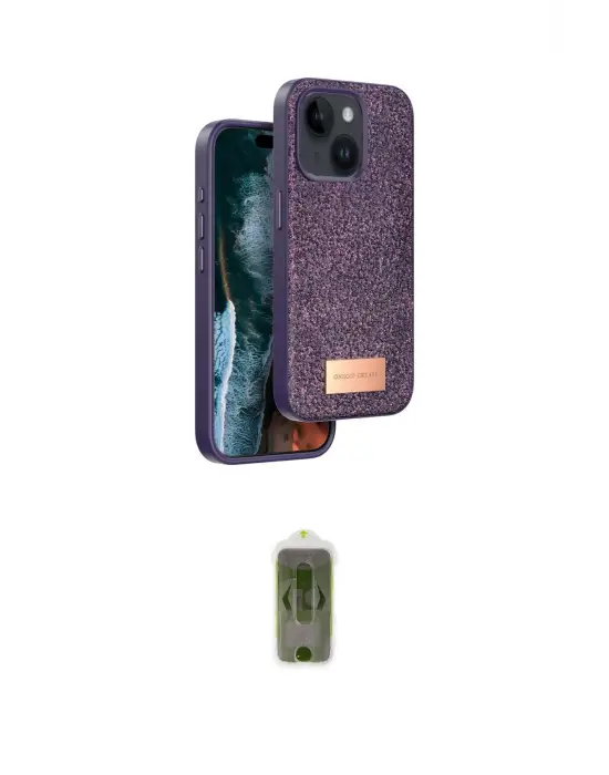 ieg™ iPhone 14 Kılıf Vadi Klasik Serisi - Siyah Joko Magic 5D Hayalet Cam