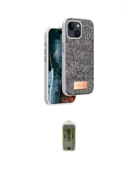 ieg™ iPhone 14 Kılıf Vadi Klasik Serisi - Siyah Joko Magic 5D Hayalet Cam