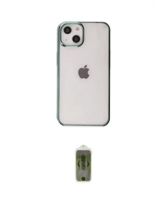 ieg™ iPhone 14 Plus Kılıf Doruk Doku Prime - Siyah Joko Magic 5D Hayalet Cam