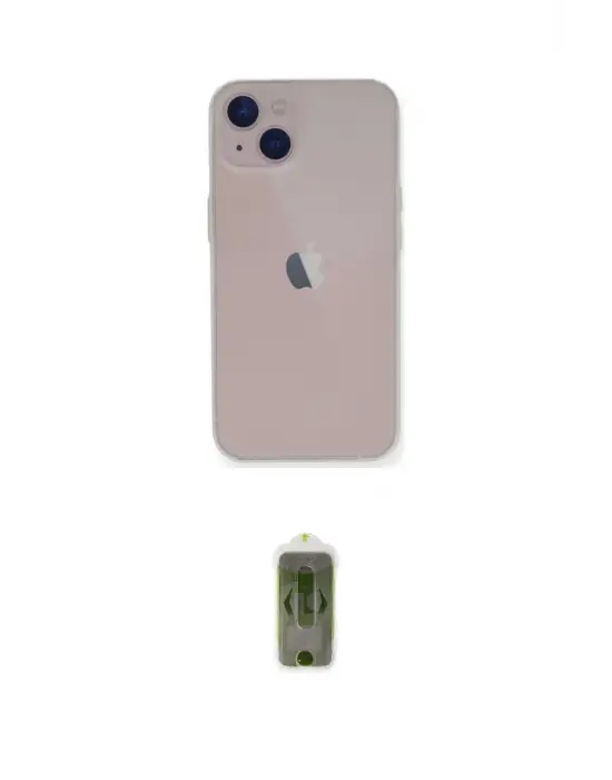 ieg™ iPhone 14 Plus Kılıf Yadigar Yansıma Serisi - Siyah Joko Magic 5D Hayalet Cam