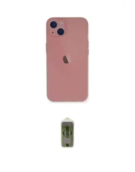ieg™ iPhone 14 Plus Kılıf Yadigar Yansıma Serisi - Siyah Joko Magic 5D Hayalet Cam
